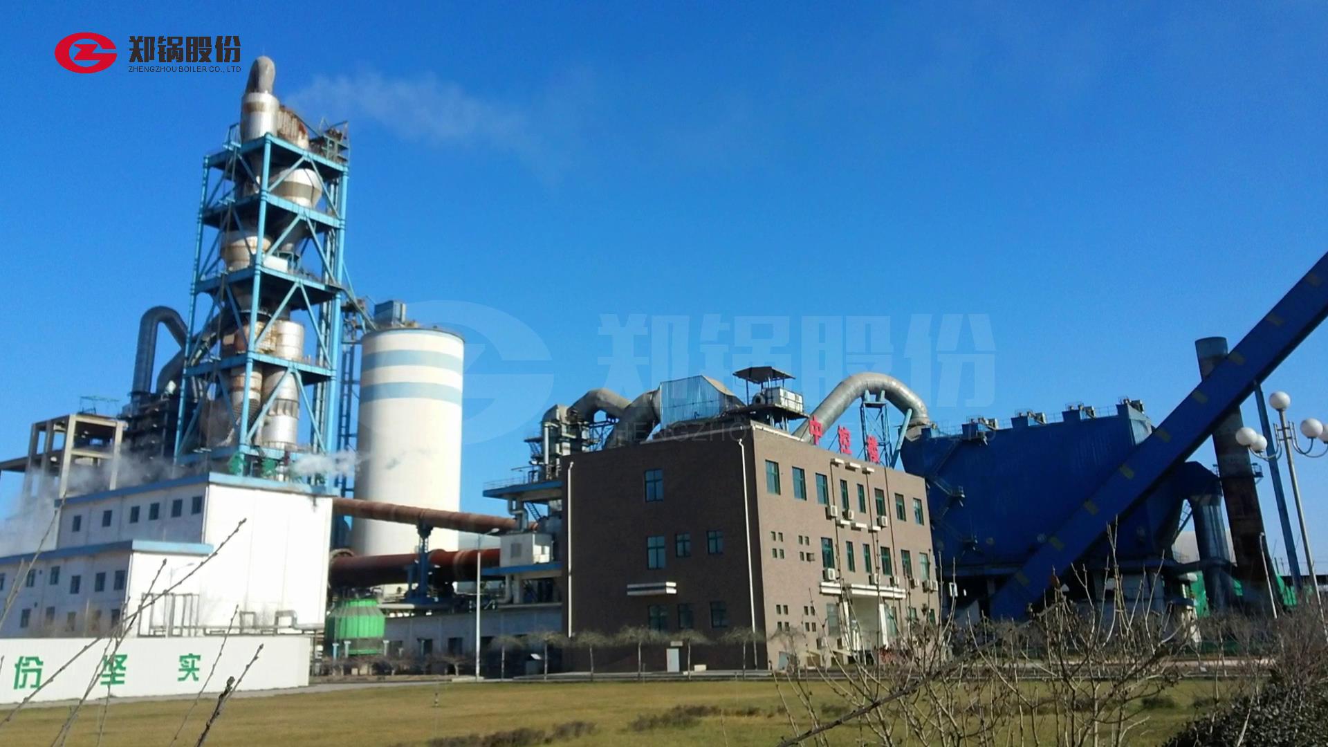 尊龙集团水泥窑余热锅炉