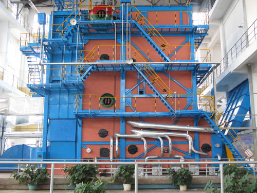 尊龙集团DZL快装链条炉排锅炉助力环保行动