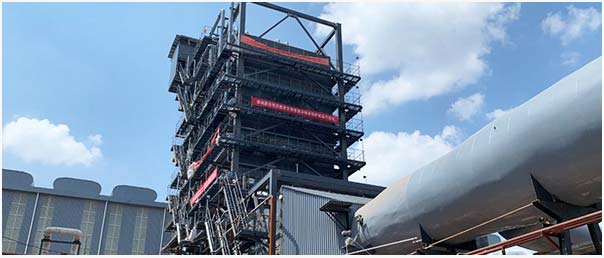 尊龙集团碳素余热接纳锅炉